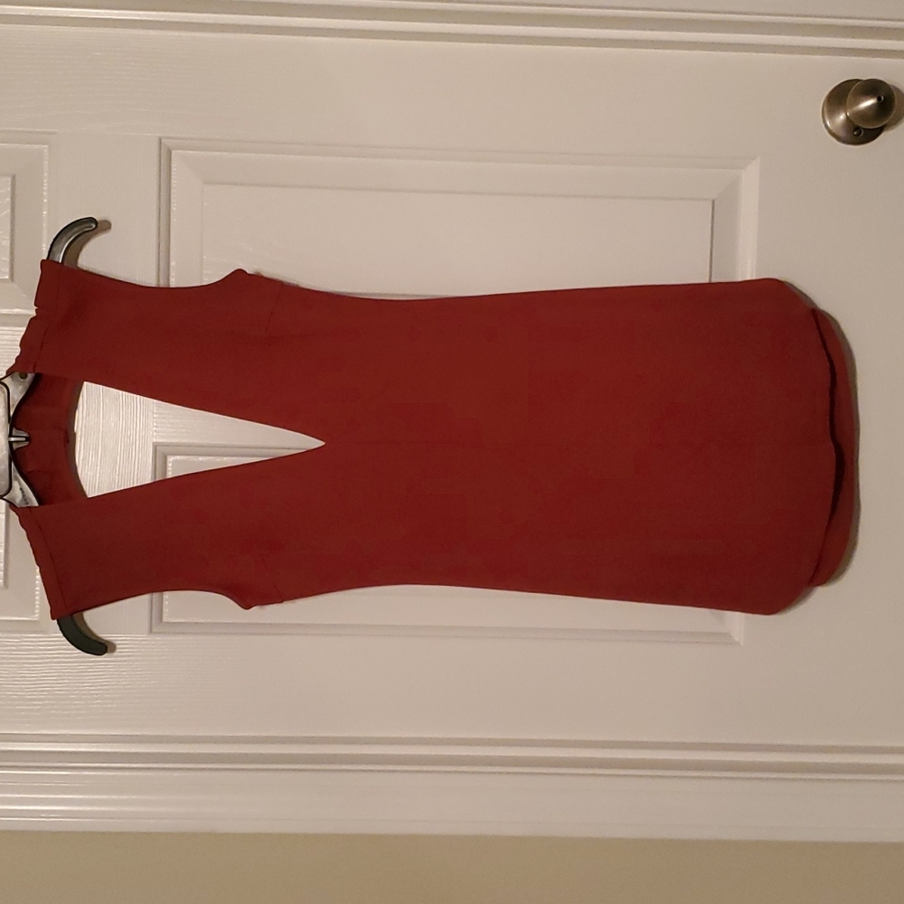 Large backless dress
